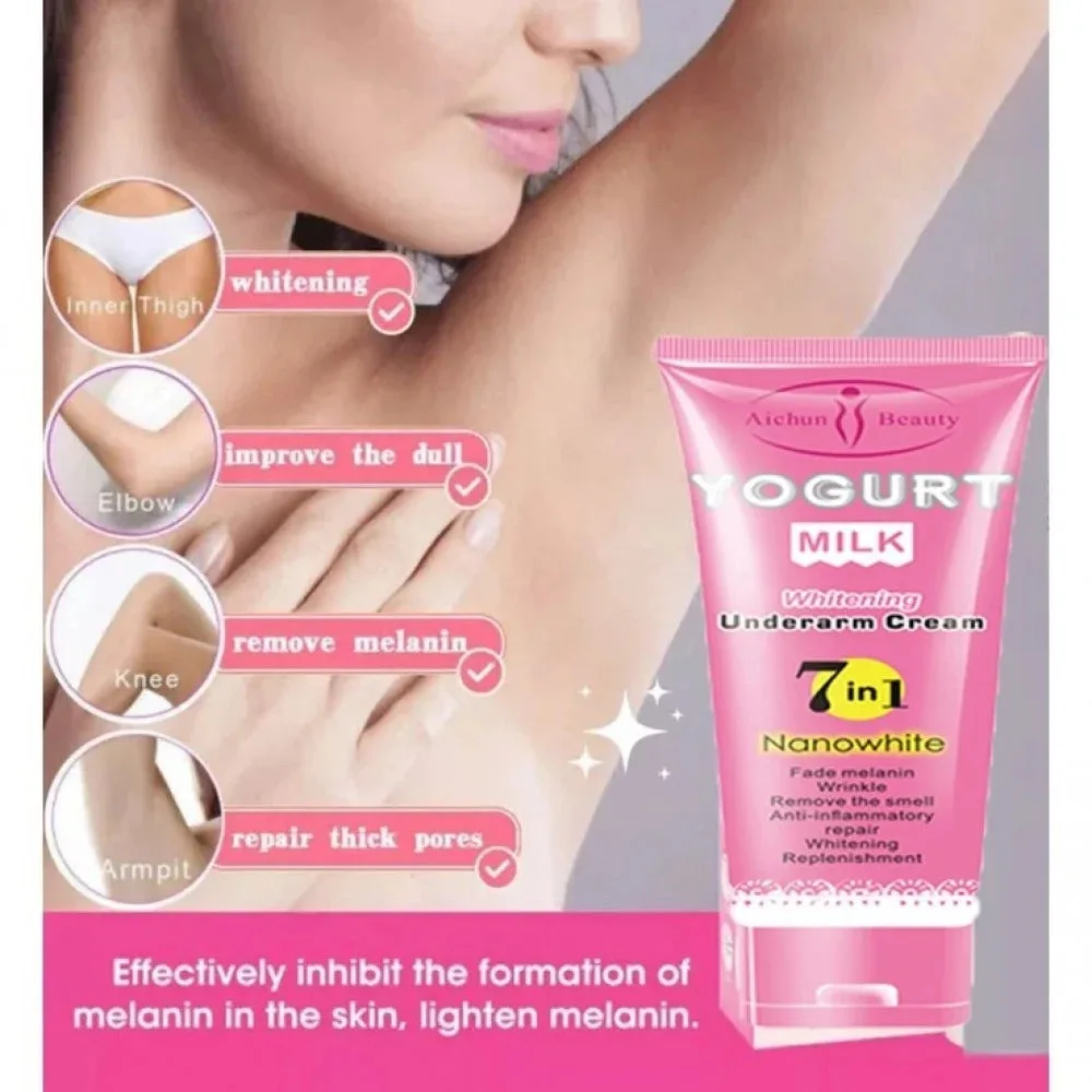 كريم تبييض الإبط Yogurt Milk Magic White – 7 في 1
